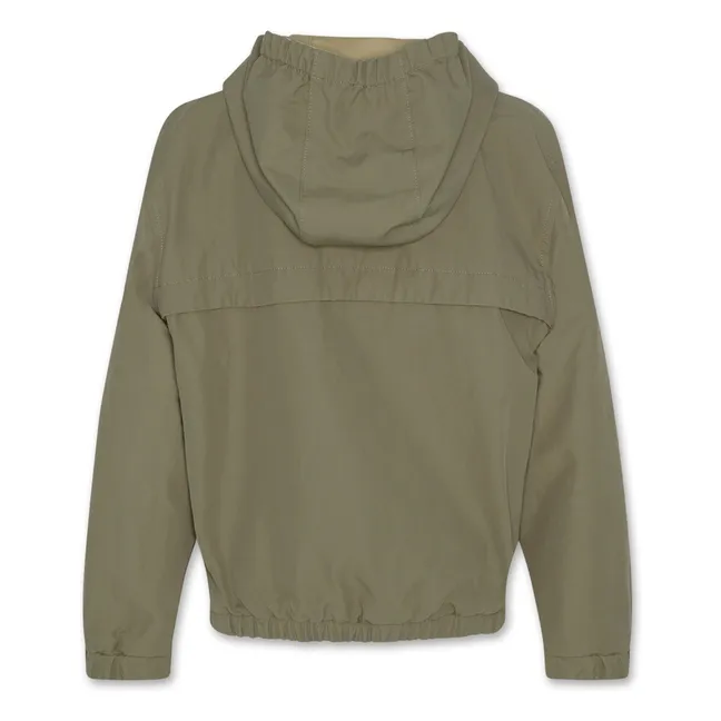 Chaqueta impermeable Frankie Reversible | Khaki