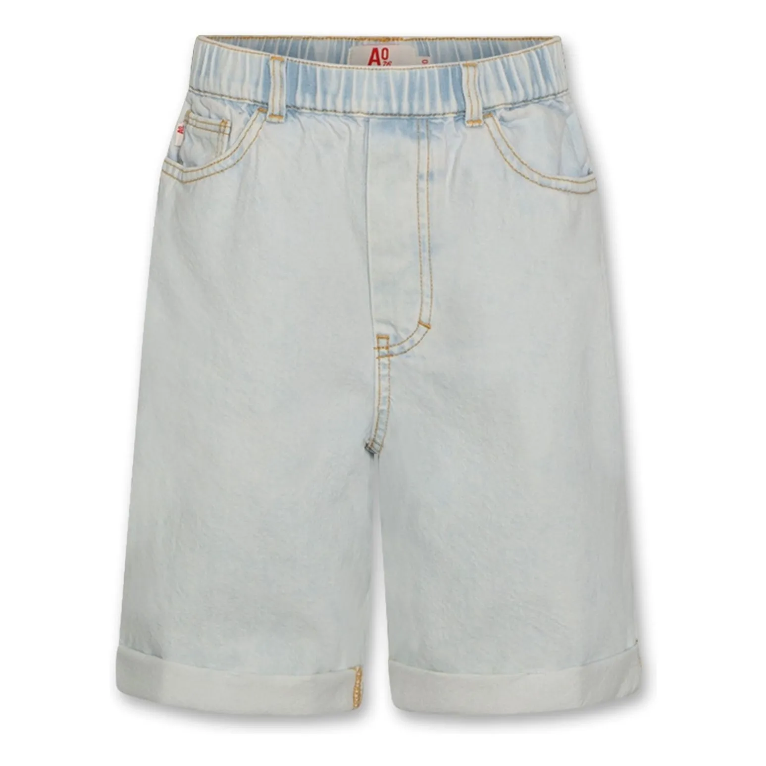 Ao76 Washed Blue Adamo Denim Shorts
