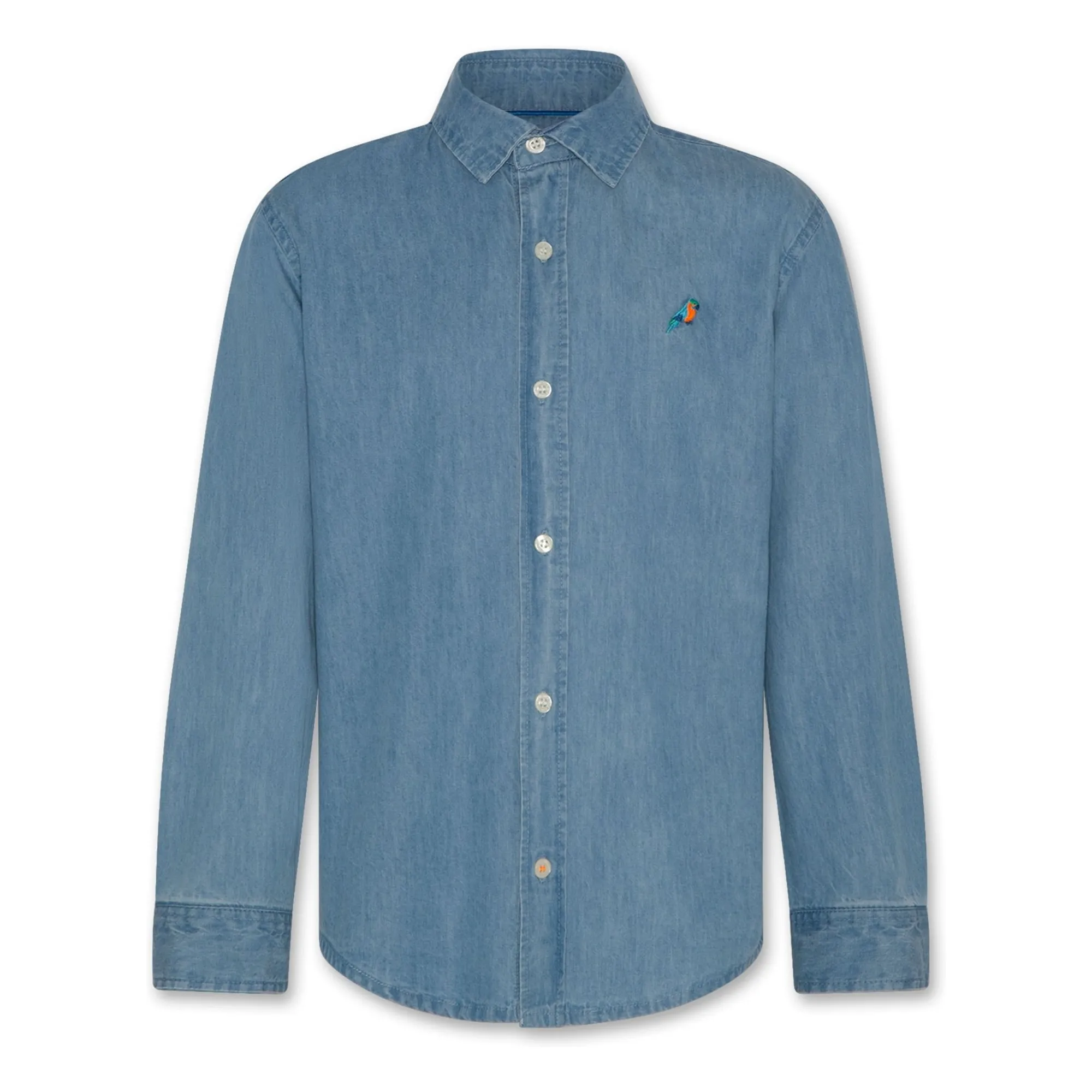 Ao76 Blue Alan Lemon Denim Shirt