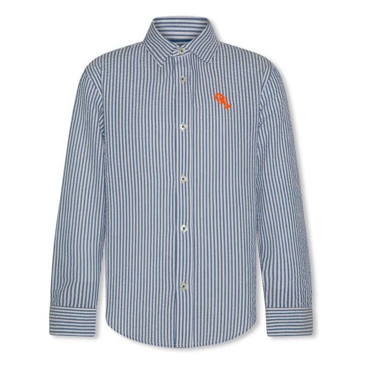 Camisa a rayas Alan Lobster  | Azul- Imagen del producto n°0