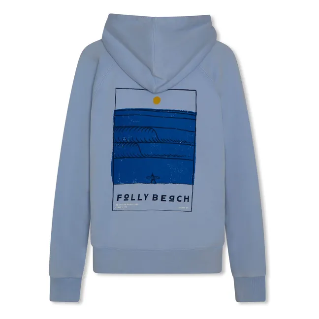 Sweat Clyde Folly Coton Recyclé | Bleu Clair