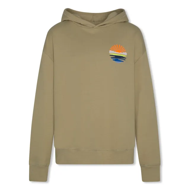Sudadera Arthur Sunbay de algodón reciclado | Khaki