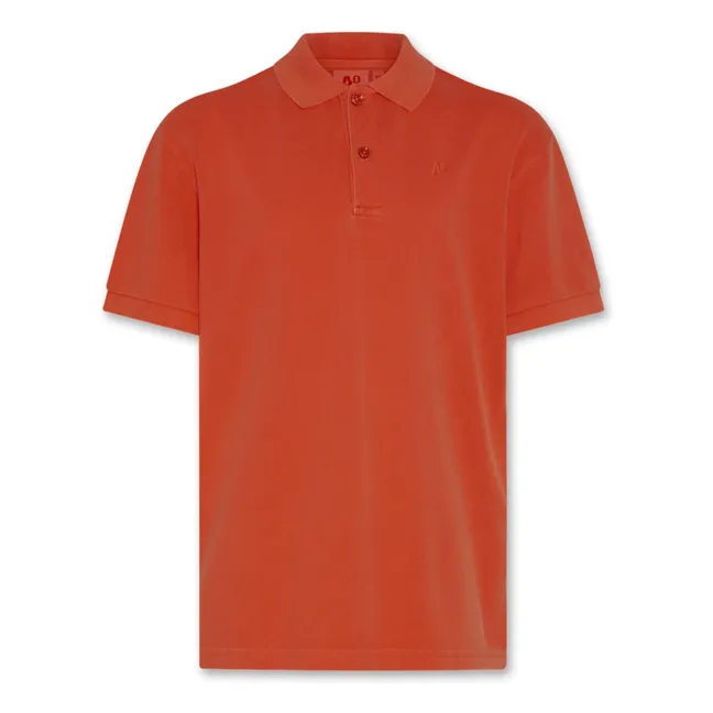 Polo in cotone riciclato Otsan | Rosso