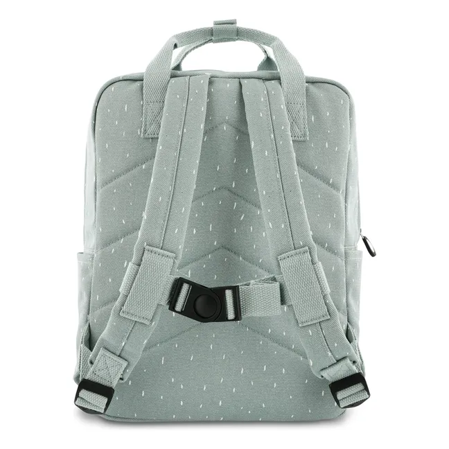 Mochila grande Mr Shark | Gris