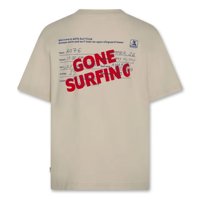 T-shirt Richmond Surfing | Ecru