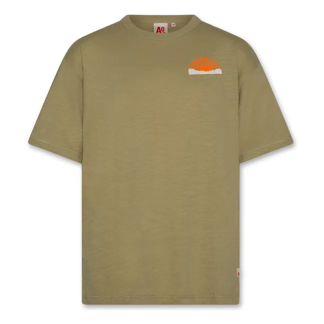 Camiseta Silas Sunset Algodón reciclado | Khaki