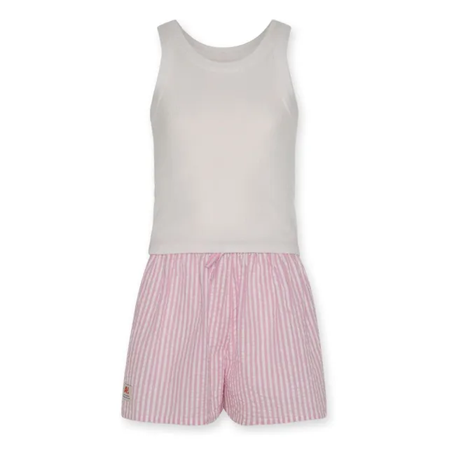 Pyjama La Pajama Rayé | Rose