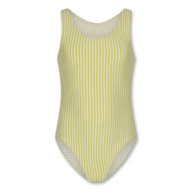 Maillot de Bain Franzi Rayé | Jaune