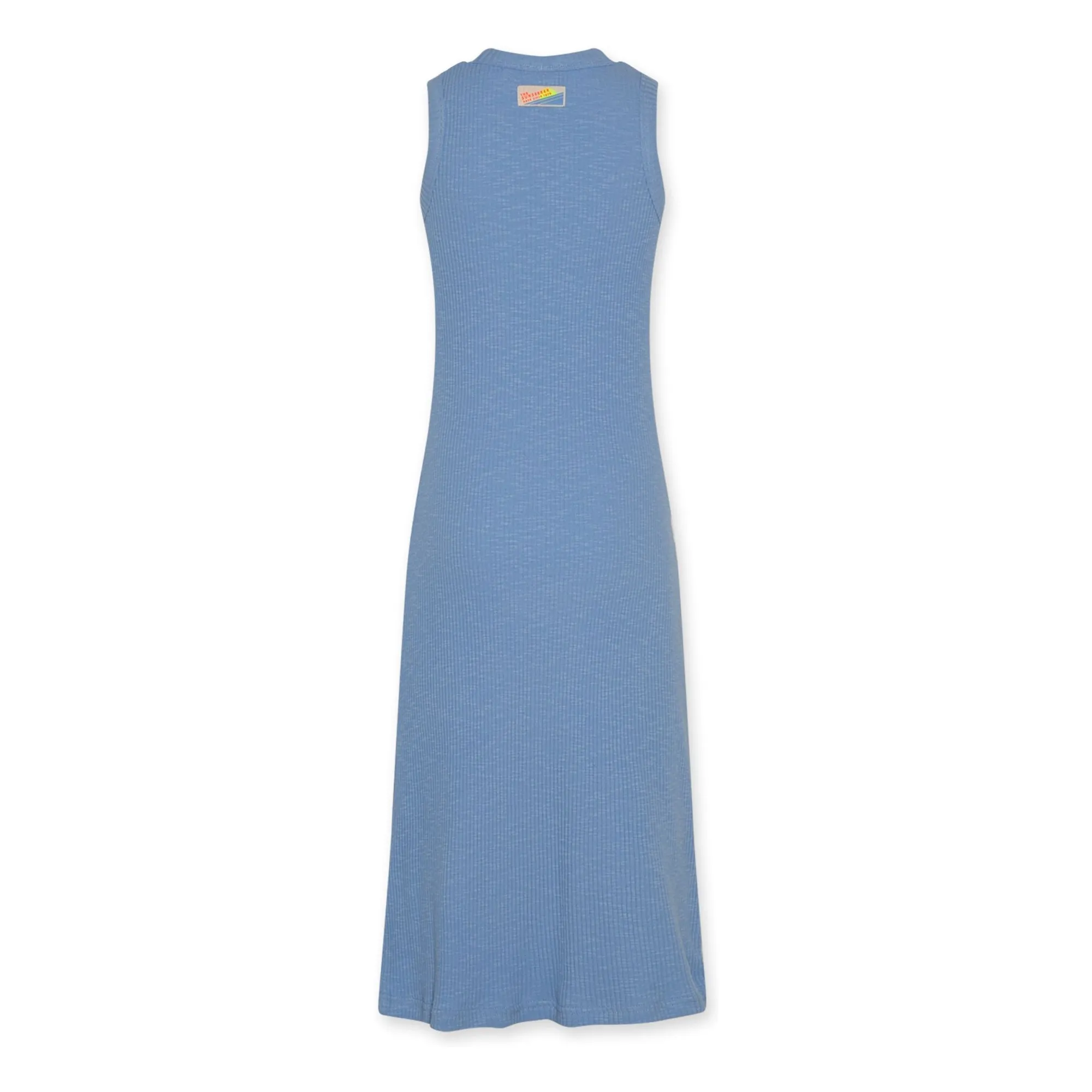Ao76 Light Blue Elio Dress Recycled Cotton