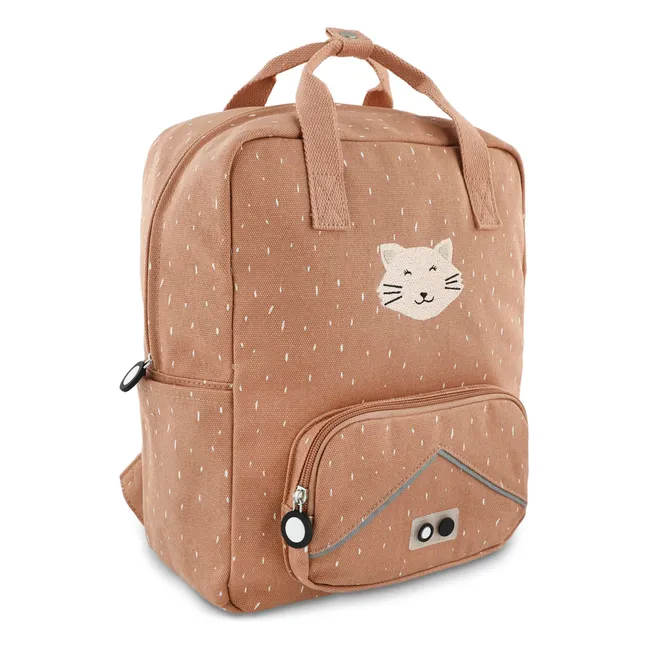Sac à dos grand format Mrs Cat | Rose