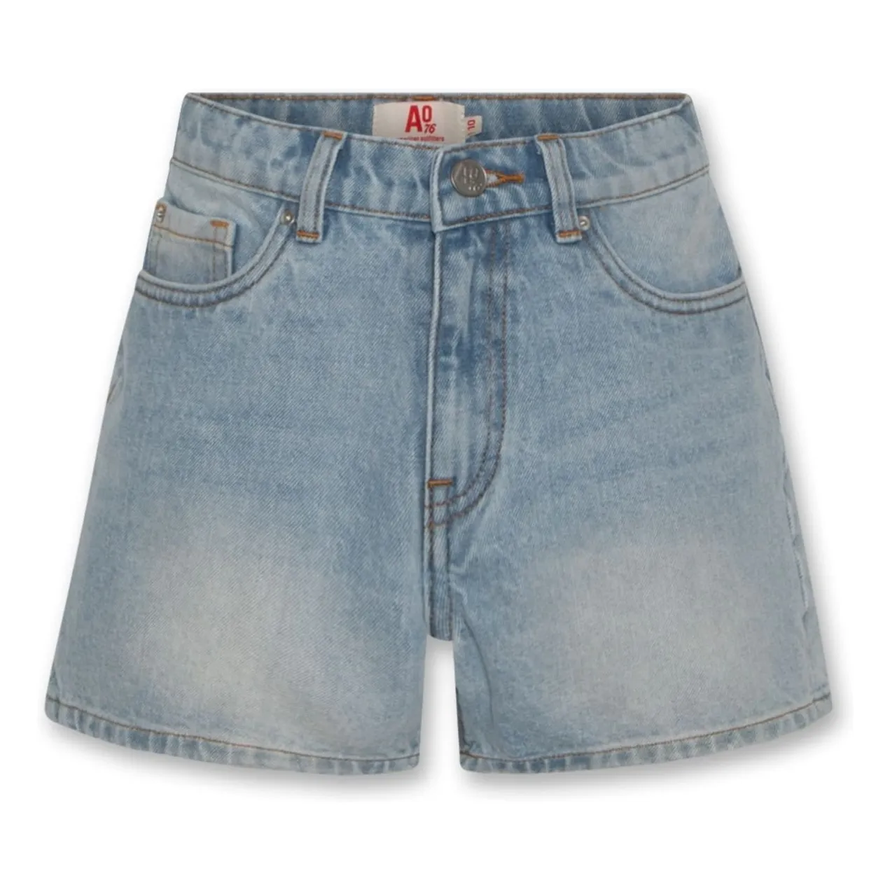 Ao76 Light Blue Short Denim April