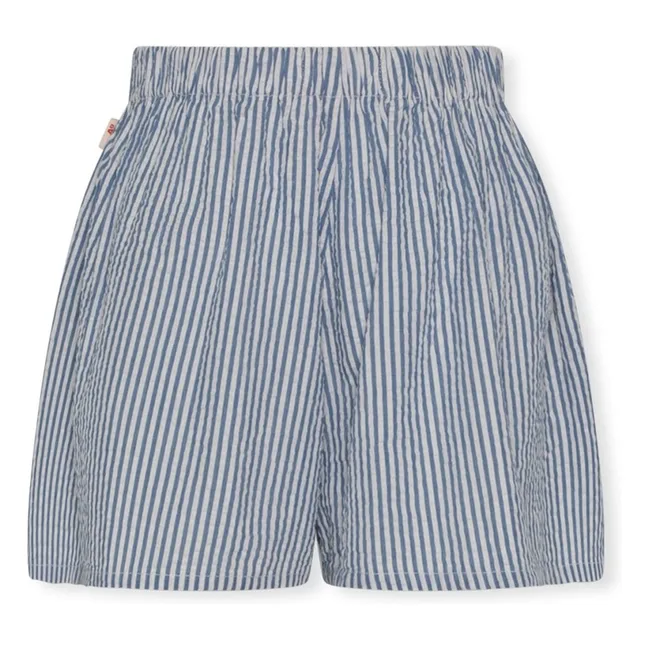 Short Simba Rayé | Bleu