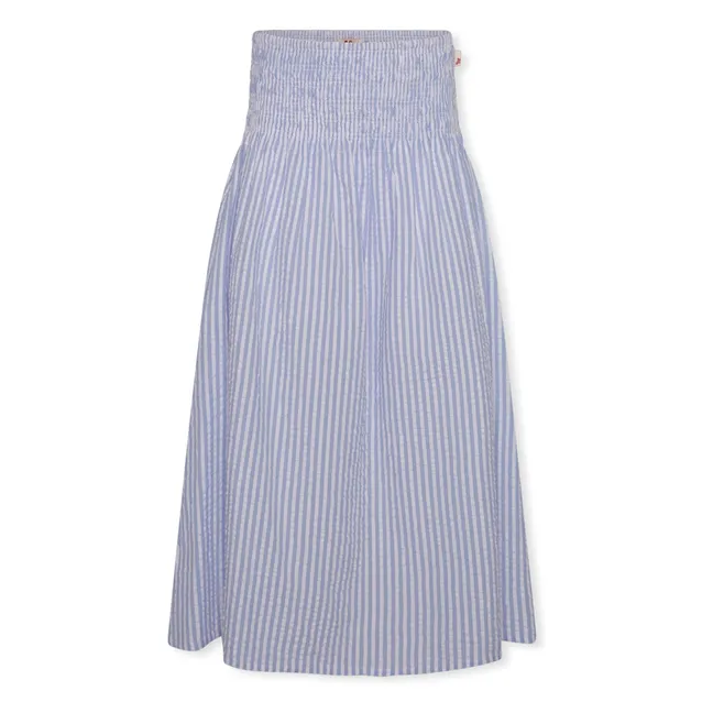 Uhuru Striped Skirt | Blue