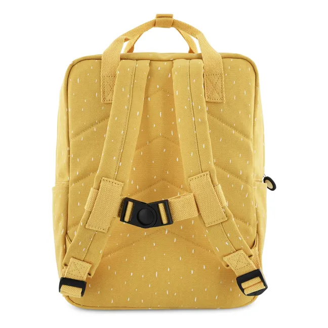 Mr Lion large backpack | Yellow