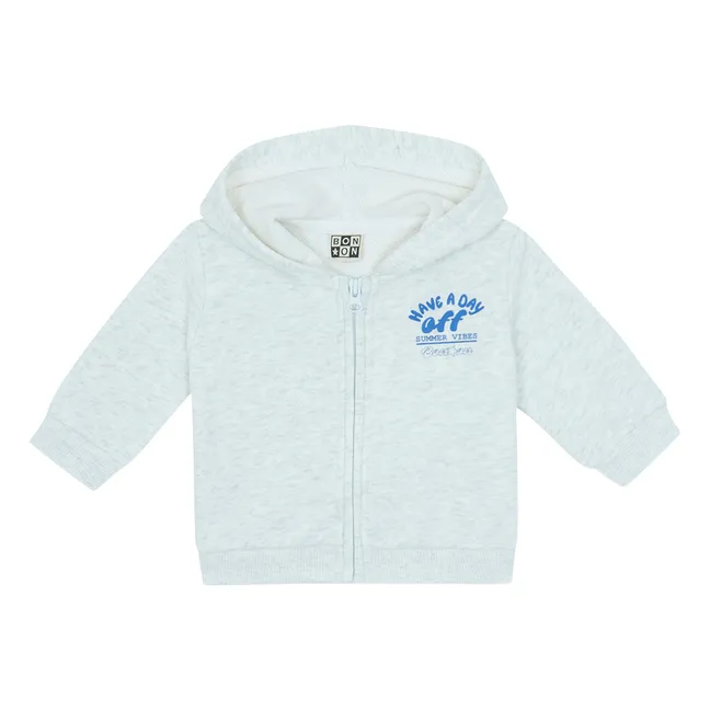Sweat Capuche Chiné Lu Dayoff | Gris