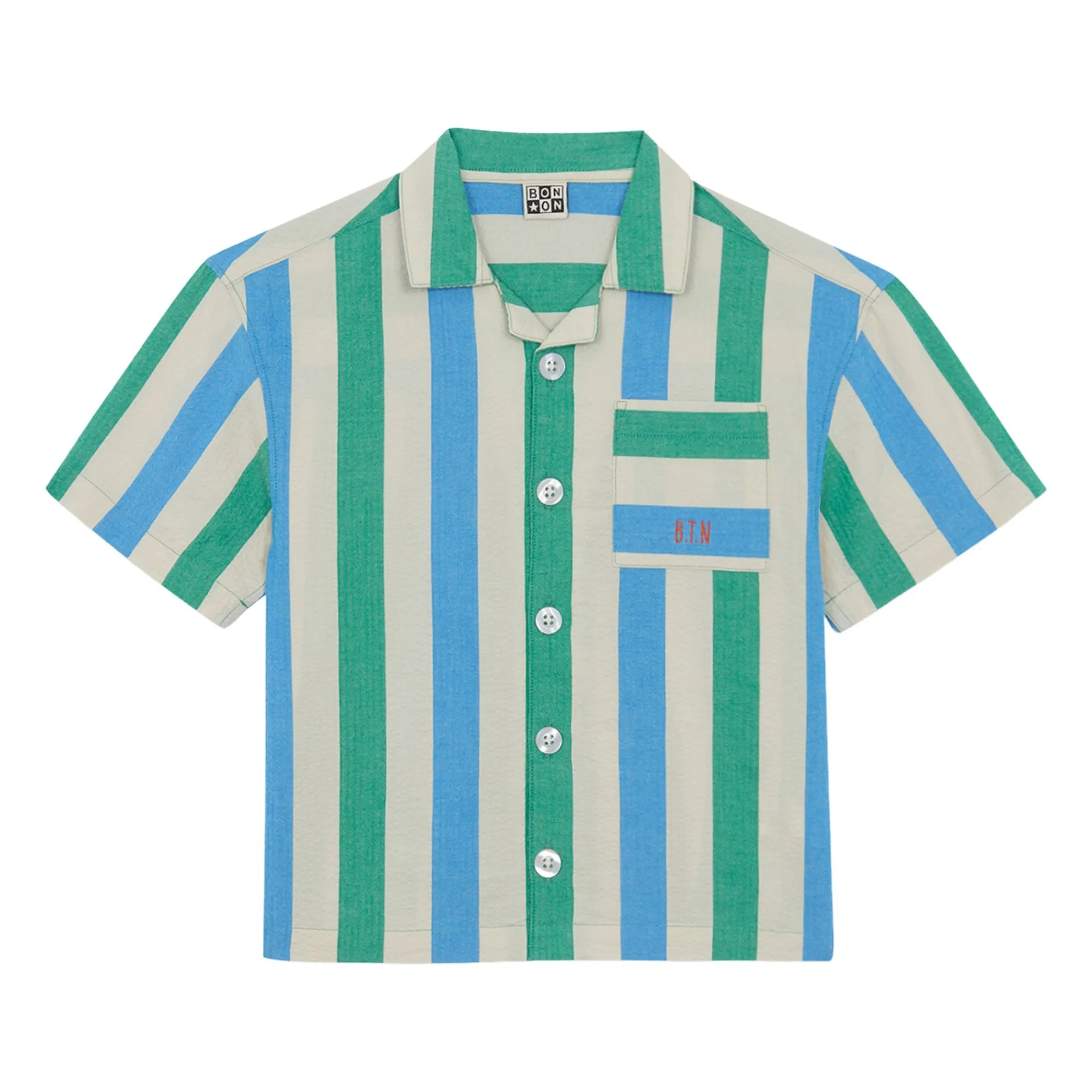 Bonton Ecru Las Vegas Striped Shirt