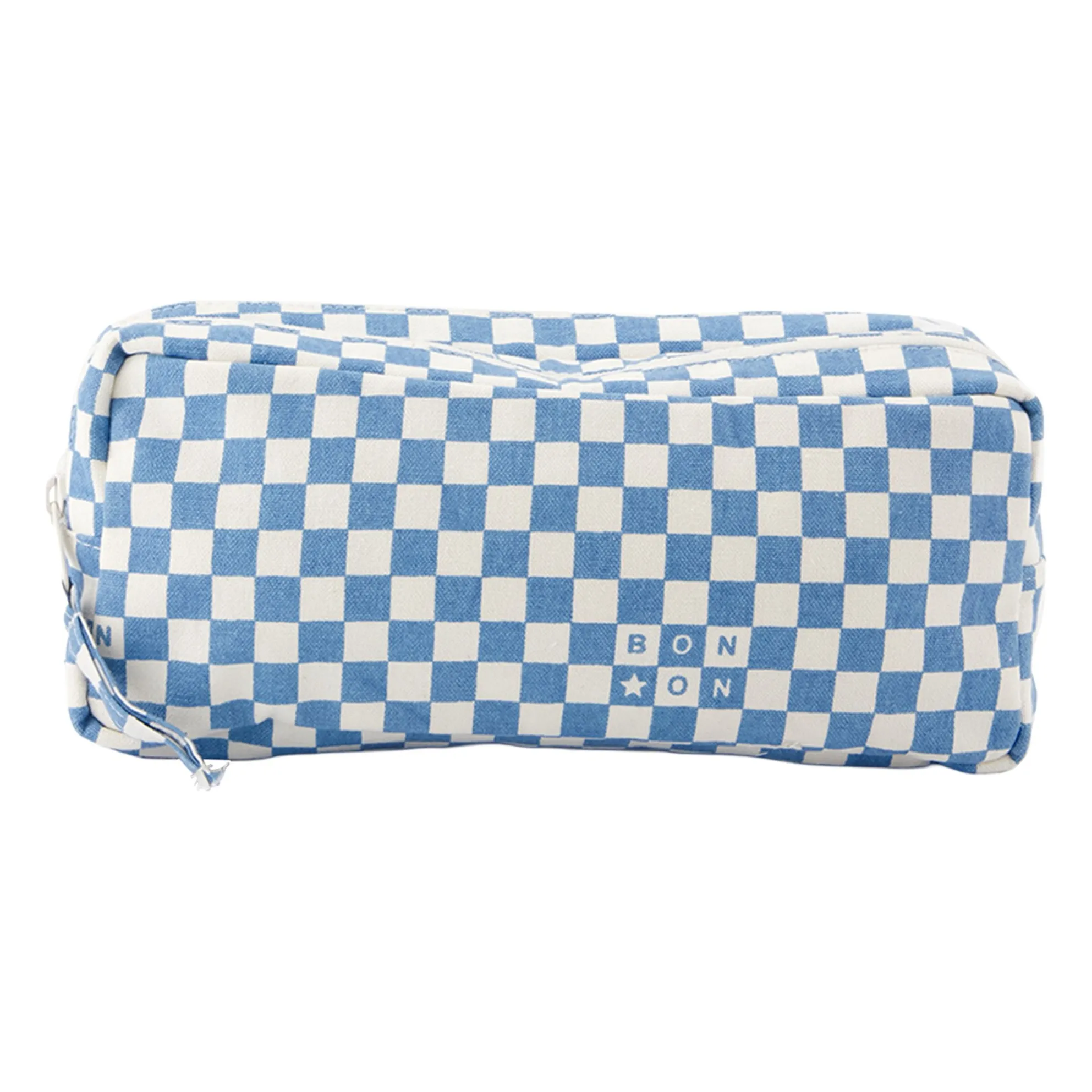 Bonton Indigo Blue Carreaux School Kit