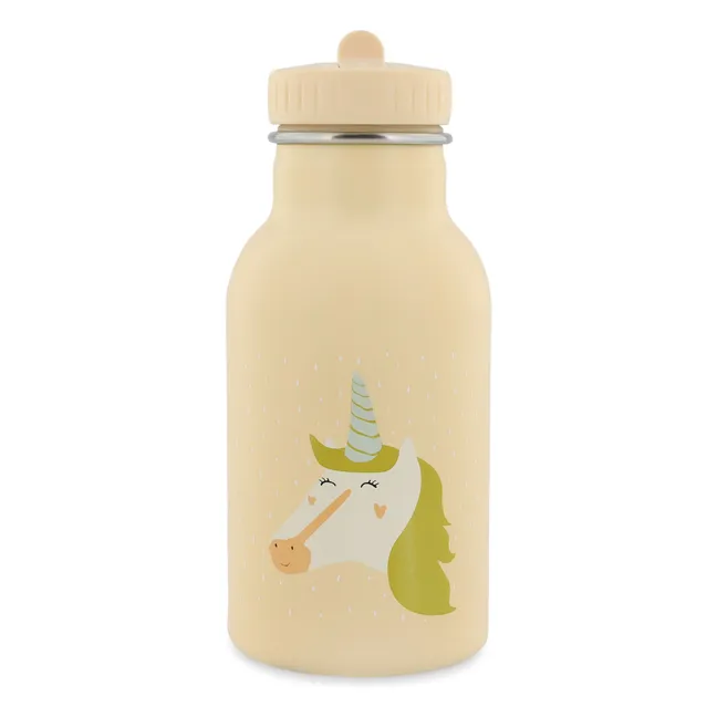 Gourde isotherme 350 ml Mrs Unicorn | Rose pâle
