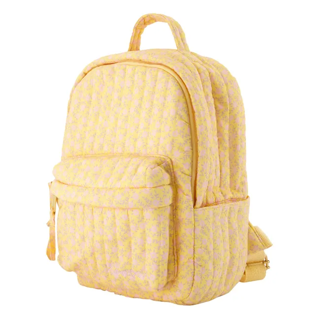 Sac à Dos PM Fleuri | Jaune