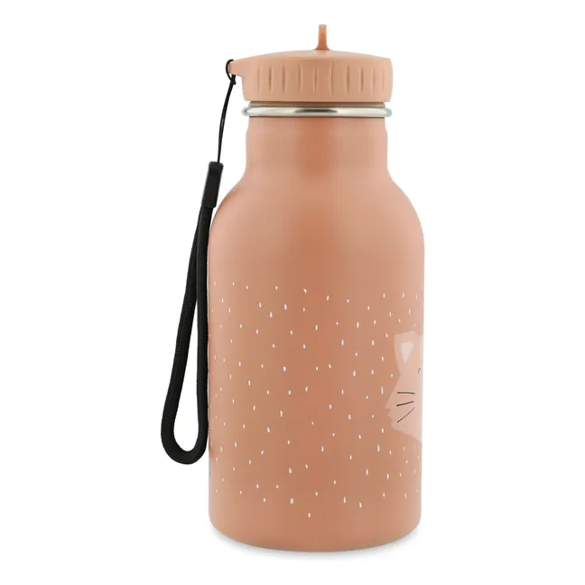 Isothermische Trinkflasche 350 ml Mrs Cat | Rosa