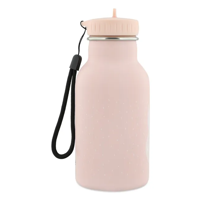 Mrs Rabbit 350 ml insulated water bottle | Pink