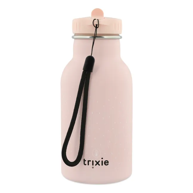 Mrs Rabbit 350 ml insulated water bottle | Pink
