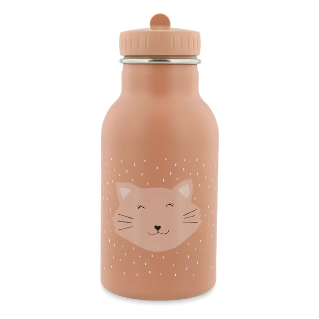 Isothermische Trinkflasche 350 ml Mrs Cat | Rosa