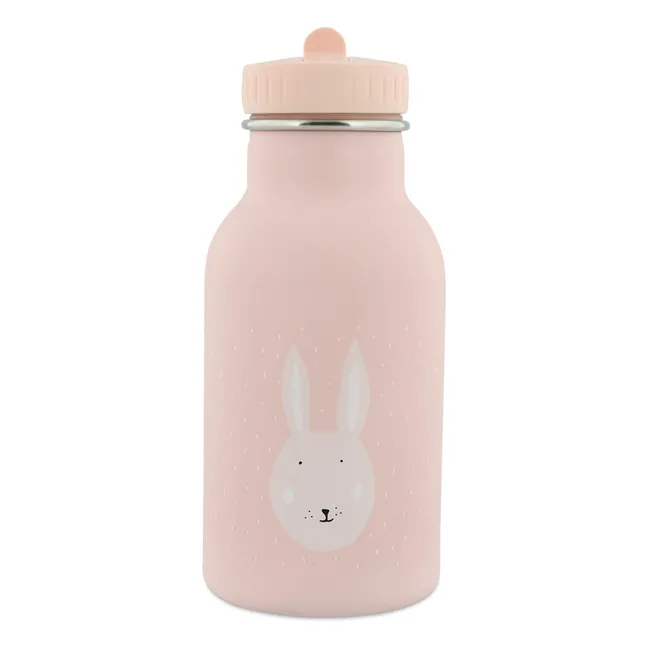 Isothermische Trinkflasche 350 ml Mrs Rabbit | Rosa