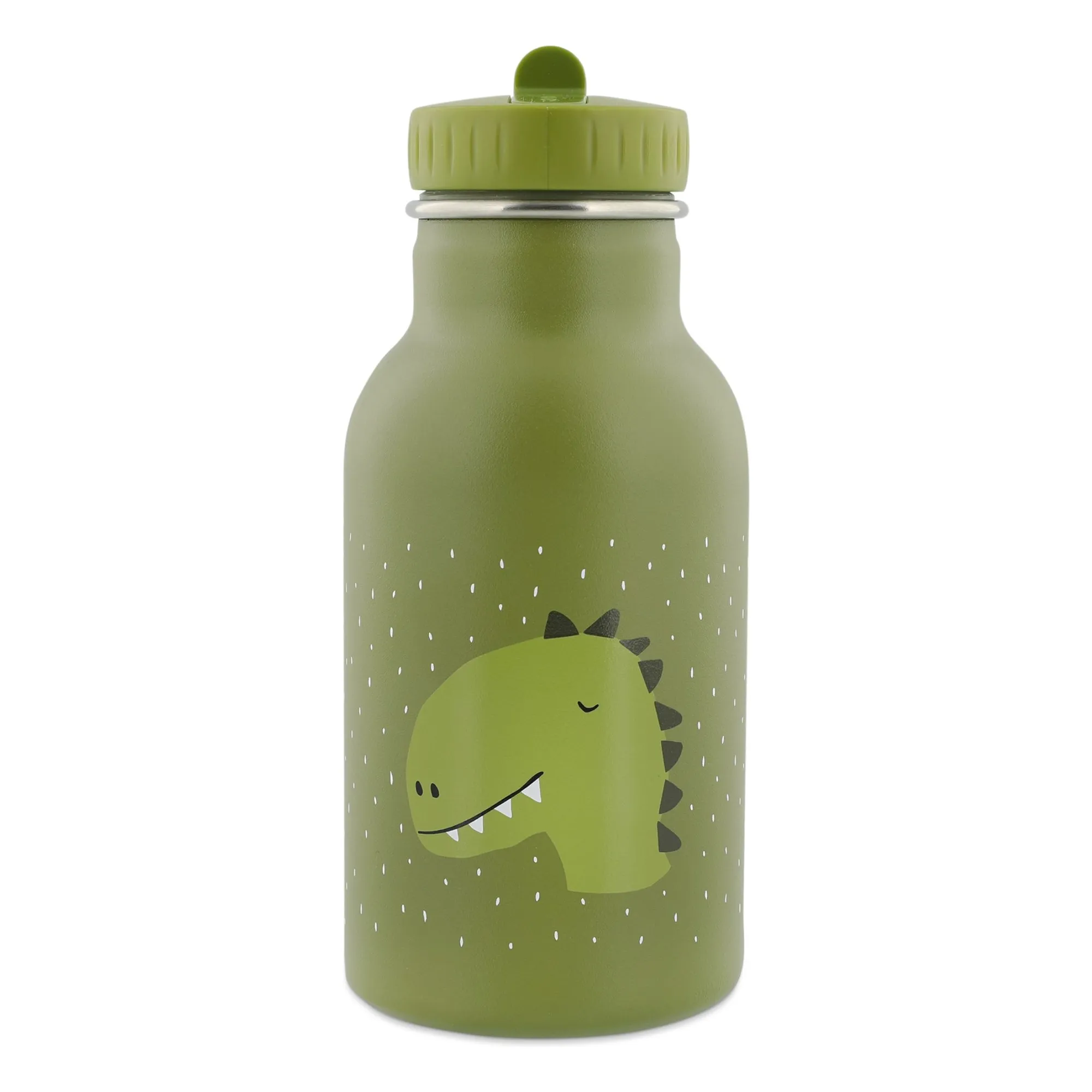 Trixie Green Mr Dino 350 Ml Insulated Water Bottle