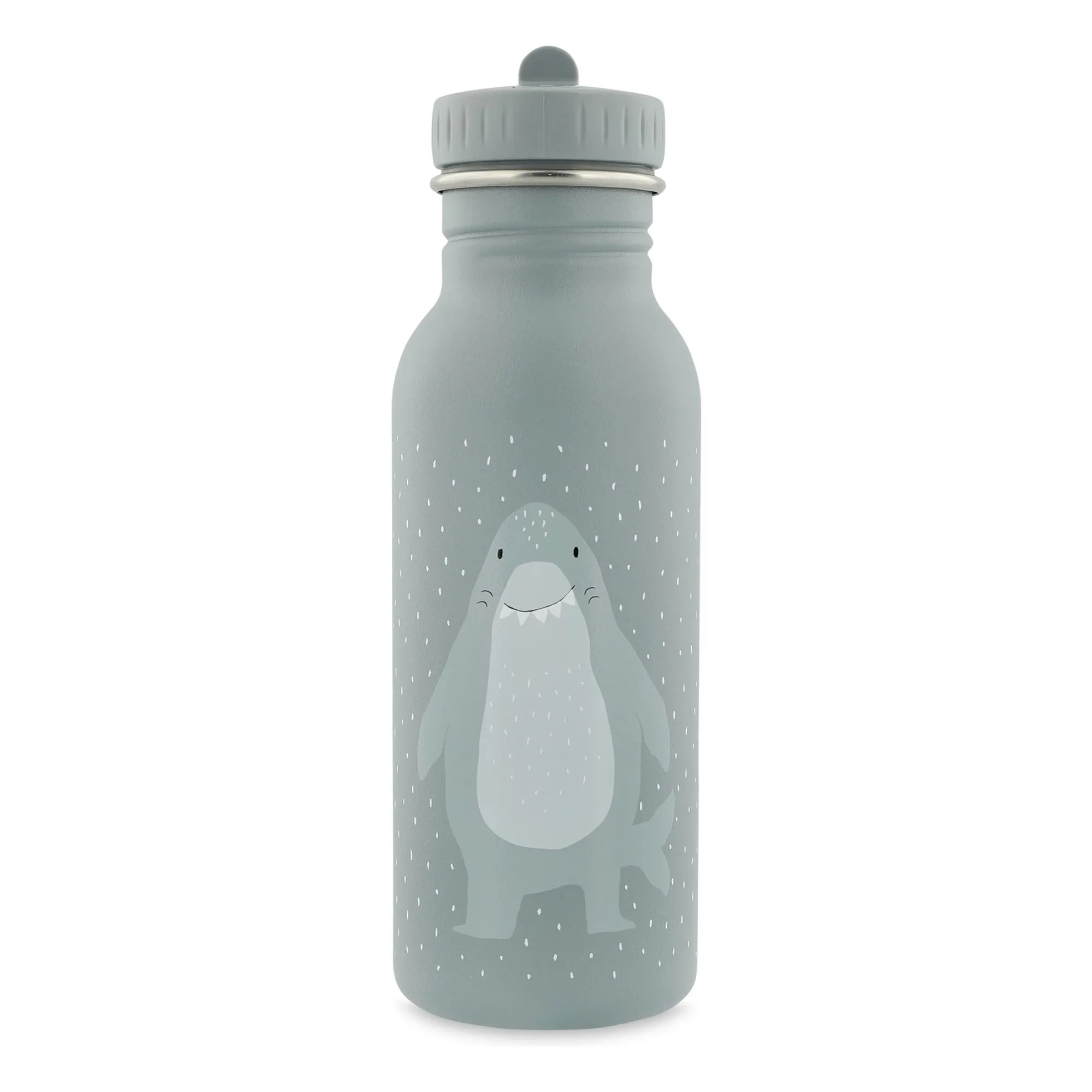 Trixie Grey Mr Shark 500Ml Water Bottle