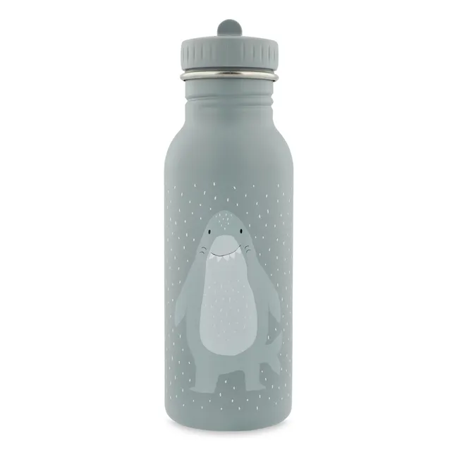 Trinkflasche 500ml Mr. Shark | Grau