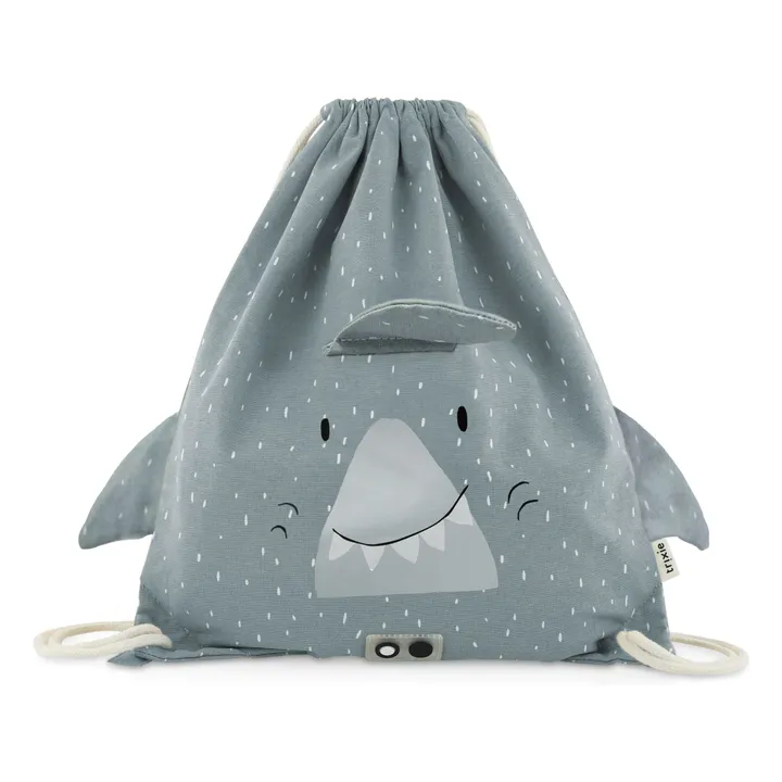 Bolsa de deporte Mr Shark | Gris- Imagen del producto n°0