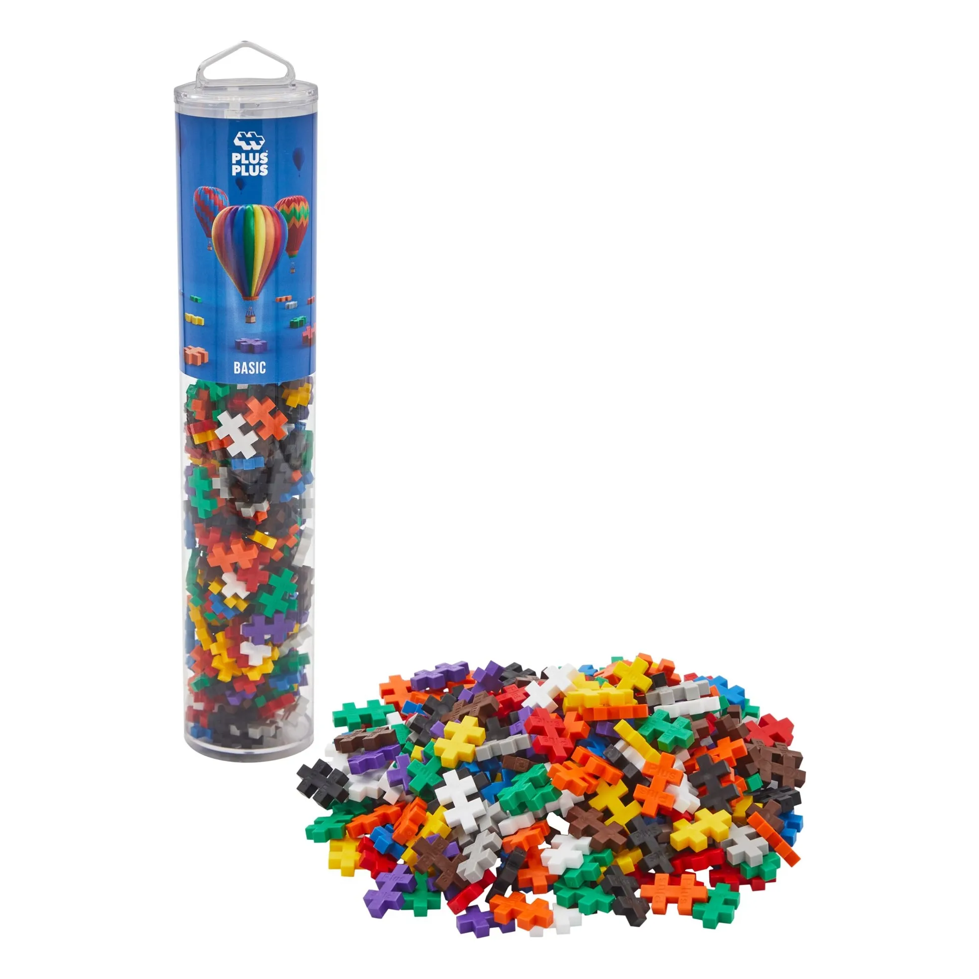 Plus-Plus Multicoloured Tube Basic - 240 Pieces