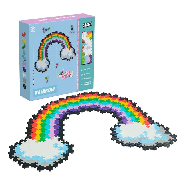 Regenbogenpuzzle - 500 Teile