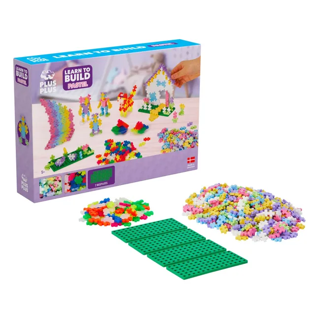 Juego de Descubrimiento Pastel y Neón - 600 piezas