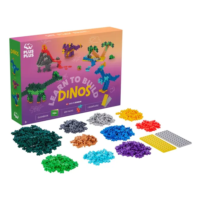 Coffret découverte Dinosaures - 600 pièces