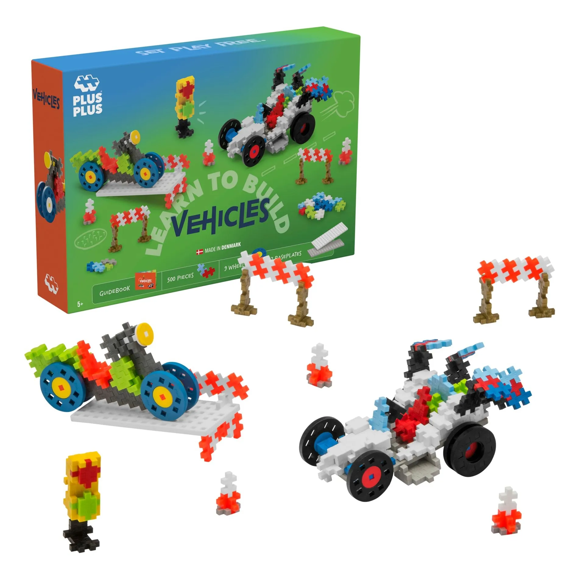 Plus-Plus Multicoloured Go! Discovery Set - 500 Pieces