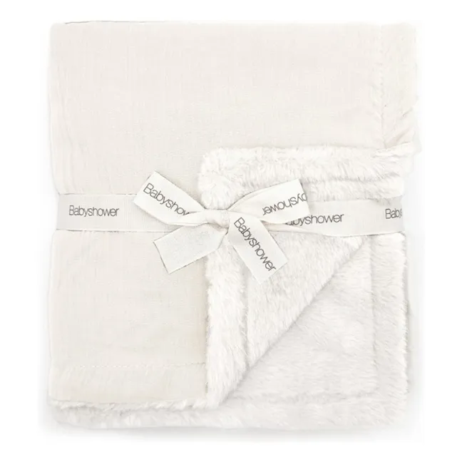 Fleece blanket | Ivory