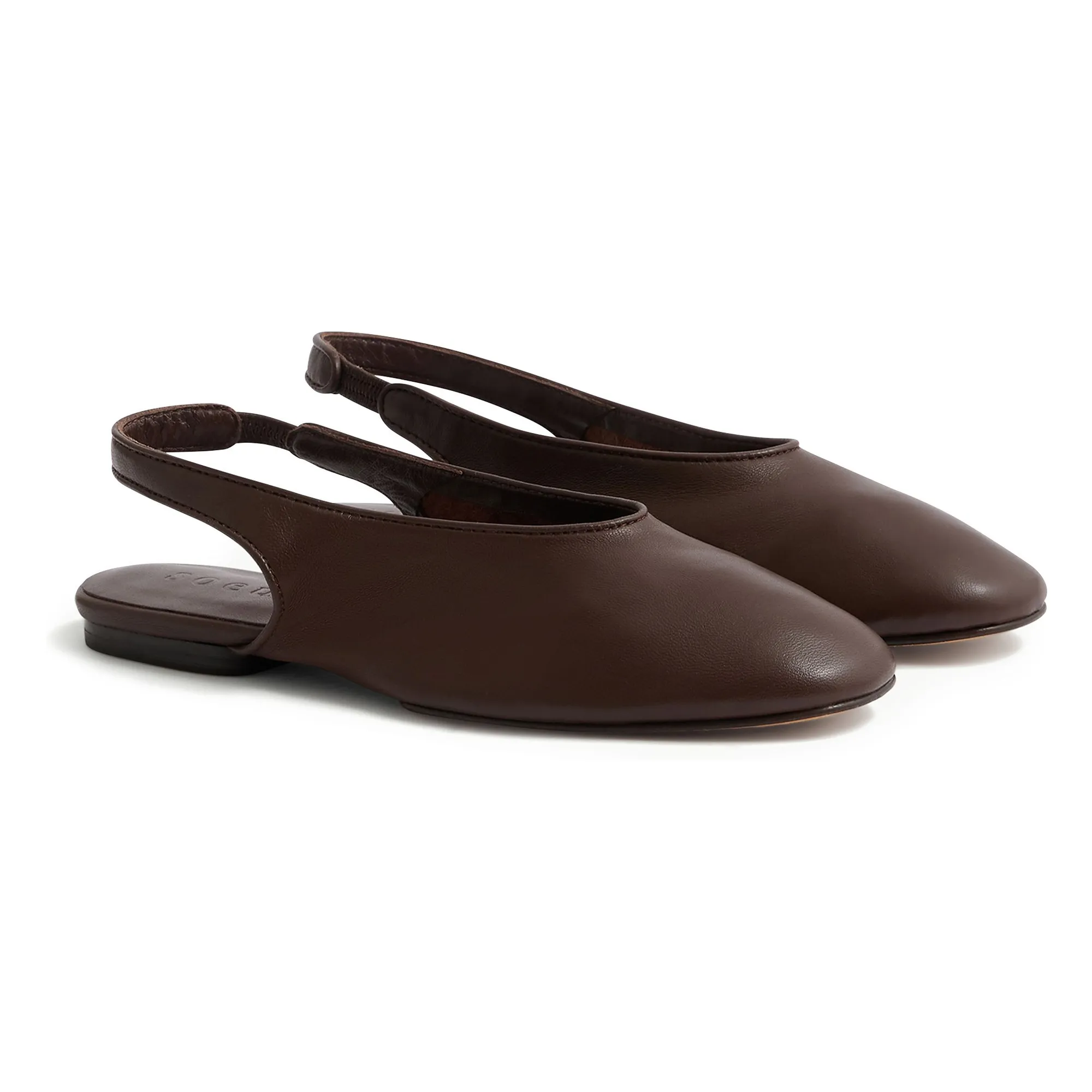 Ballerines Emmett Cuir | Chocolat- Image produit n°2
