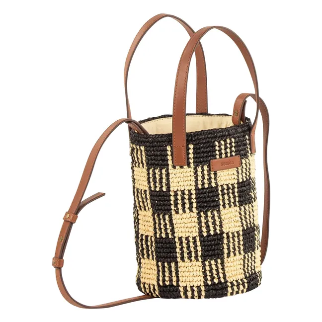 Bag Mimi Tara R Raphia | Black