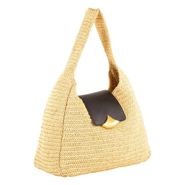 Sac Grande Maeluz Raphia | Sable