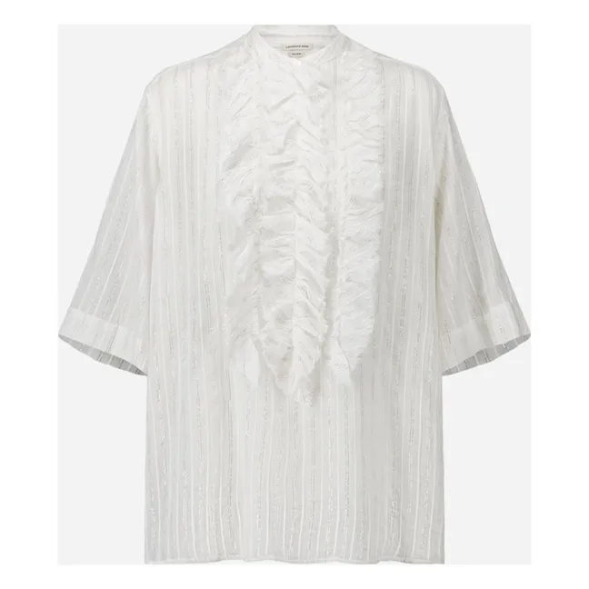 Blouse Magrita Short Coton | Blanc