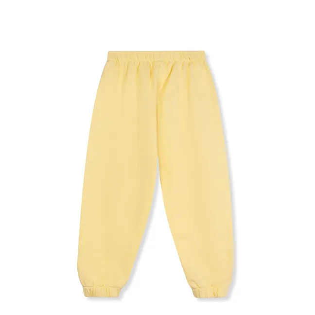 Joggers Wynken de algodón orgánico | Amarillo