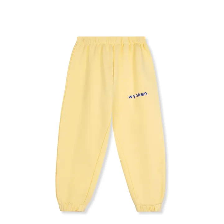 Joggers Wynken de algodón orgánico | Amarillo- Imagen del producto n°0