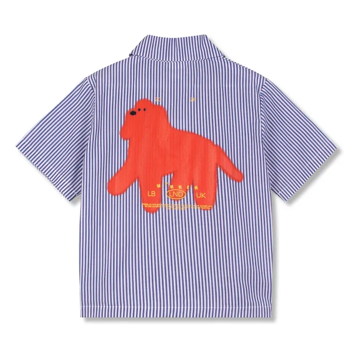 Camisa de rayas | Azul- Imagen del producto n°0