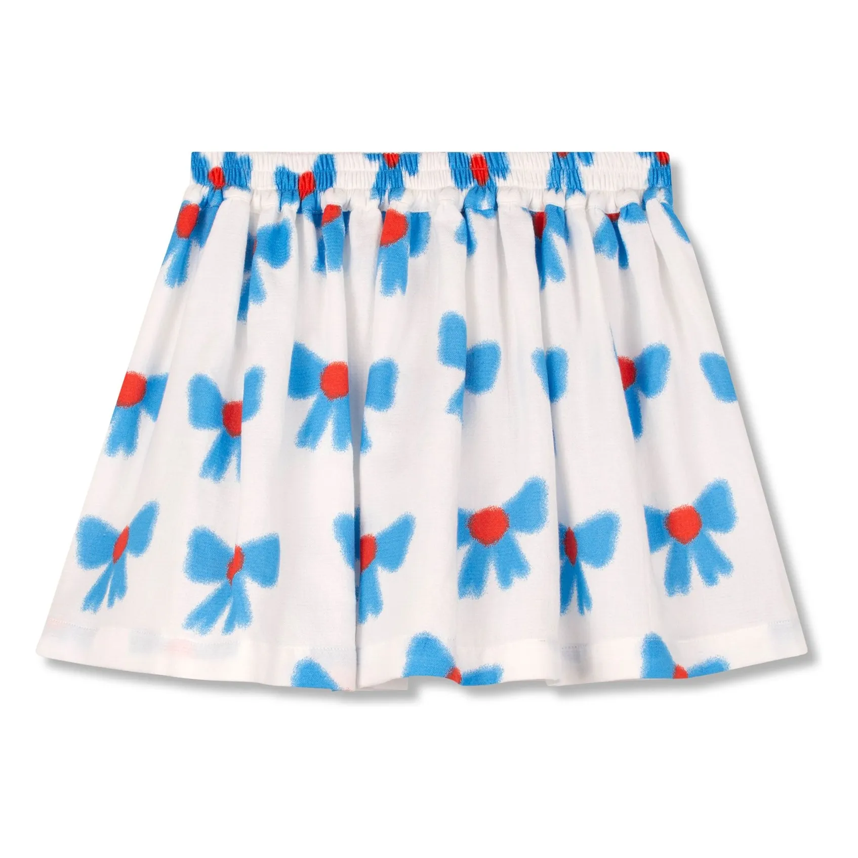 Jupe Nœuds Coton Bio | Ecru- Image produit n°0