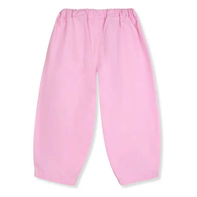 Pantalones cargo lisos | Rosa