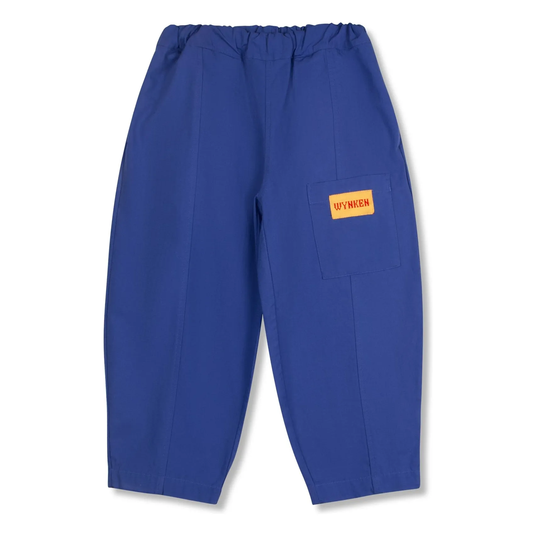 Wynken Dark Blue Plain Cargo Pants
