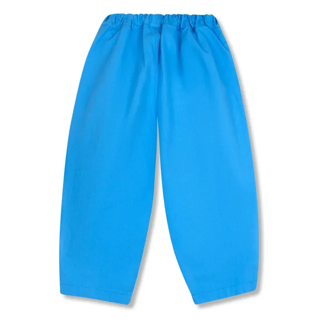 Plain Cargo Pants | Blue