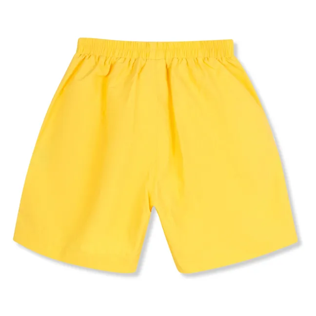 Pantalones cortos lisos | Amarillo
